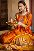 Ommbre Mughal Sharara Set With Leheria Dupatta